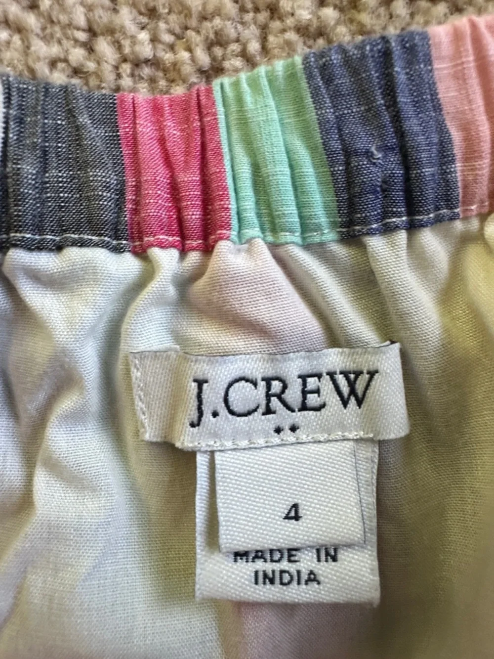 J. crew striped dress - Picture 4 of 8